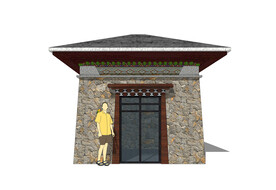 藏式小岗亭