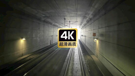 冬日铁路隧道风景