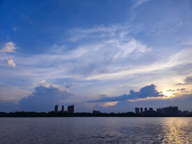 潇湘平湖 河流城市