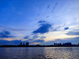潇湘平湖 河流城市