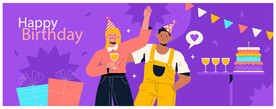 生日海报