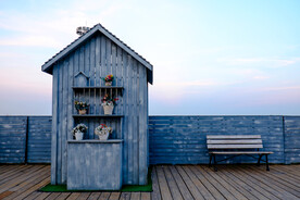 厦门观音山小木屋