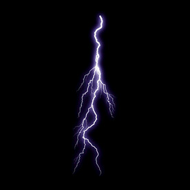 线状惊雷闪电