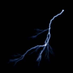 线状惊雷闪电