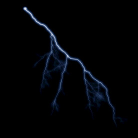 线状惊雷闪电