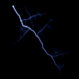 线状惊雷闪电