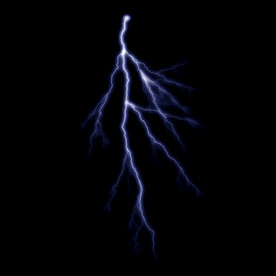 线状惊雷闪电