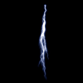 线状惊雷闪电