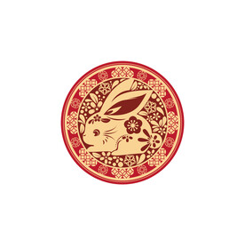 剪纸 兔