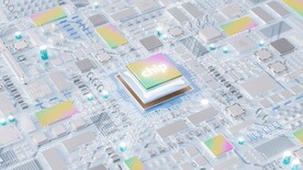 C4D模型 芯片  