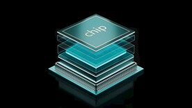 C4D模型 芯片  