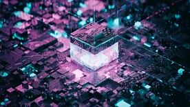 C4D模型 芯片  