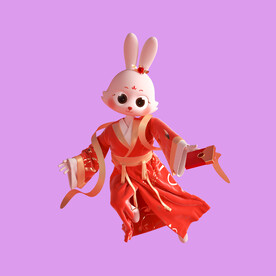 3D动画兔子