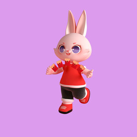 3D动画兔子