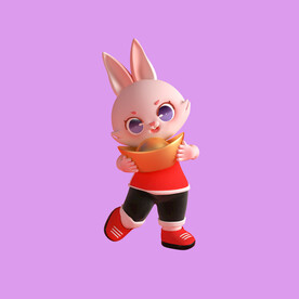 3D动画兔子