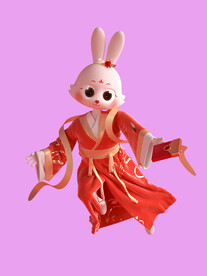 3D动画兔子