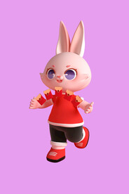 3D动画兔子