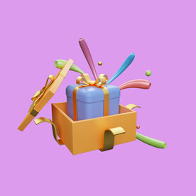3D礼物礼品 