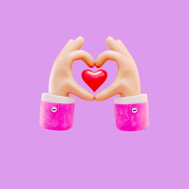 3D立体爱心