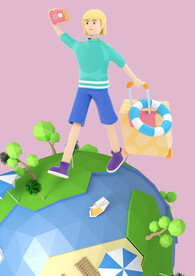海边旅游素材