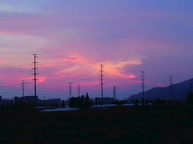 晚霞  夜景   
