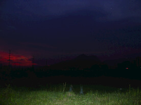 晚霞  夜景    
