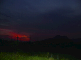 晚霞  夜景    