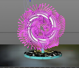 C4D模型 几何抽象