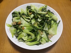 猪油炒上海青