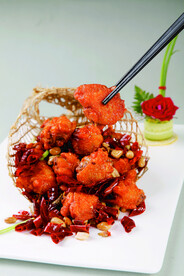 辣子鸡炒菜