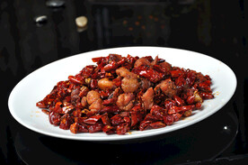 辣子鸡炒菜
