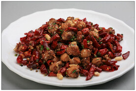 辣子鸡炒菜