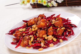 辣子鸡炒菜