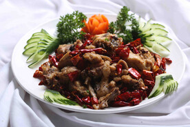 辣子鸡炒菜