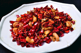辣子鸡炒菜