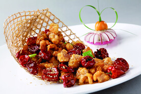 辣子鸡炒菜