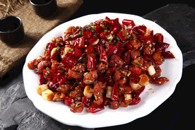 辣子鸡炒菜