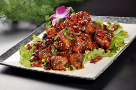 辣子鸡炒菜
