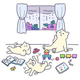 猫咪插画