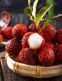 荔枝高清特写摄影