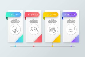 多彩数据信息图表图片