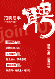 招聘海报