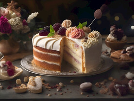 创意奶油蛋糕设计