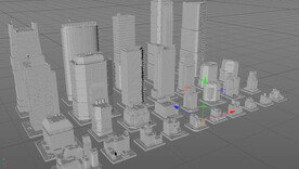 C4D模型 建筑