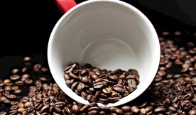 咖啡豆摄影图片