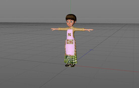 C4D模型 卡通人物
