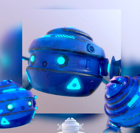 C4D模型 机器人