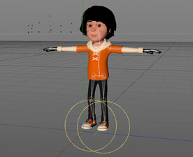 C4D模型 卡通人物