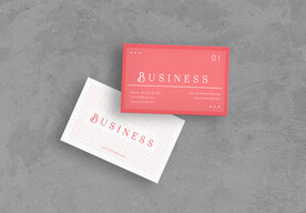 名片卡片样机实物展示效果图