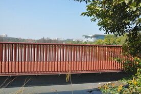 湿地公园河道护栏